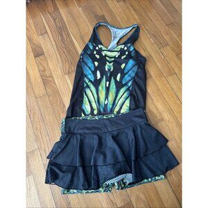 Solfire Women's Skorts/Top Set Tennis Multicolor Size M